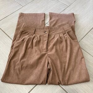 HALARA Tan Corduroy Pants